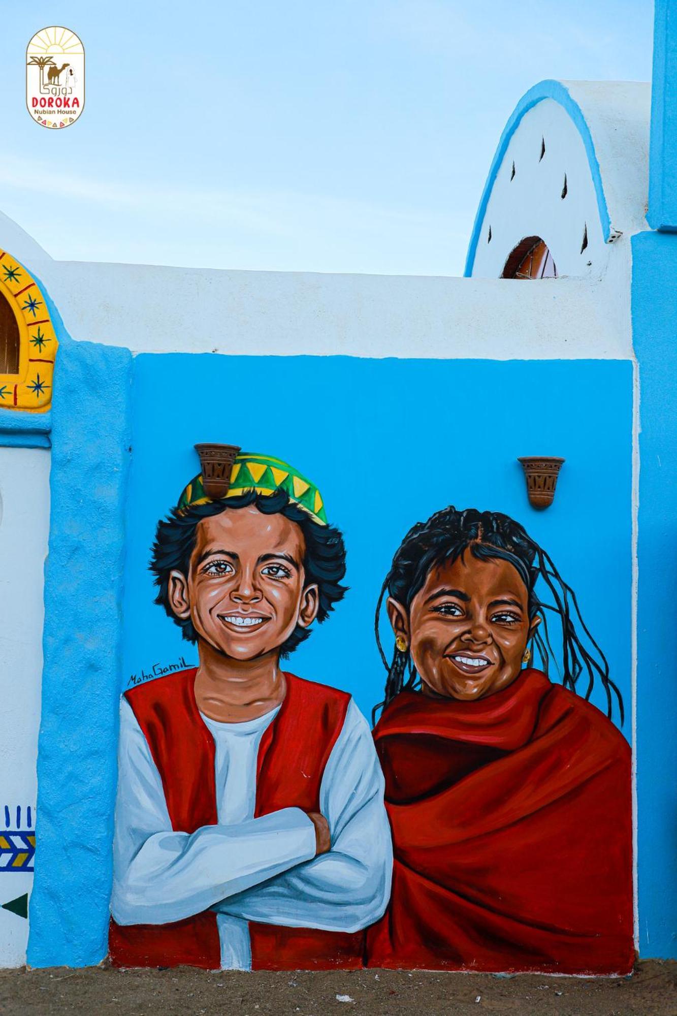 Doroka Nubian House Hostel Aswan Luaran gambar